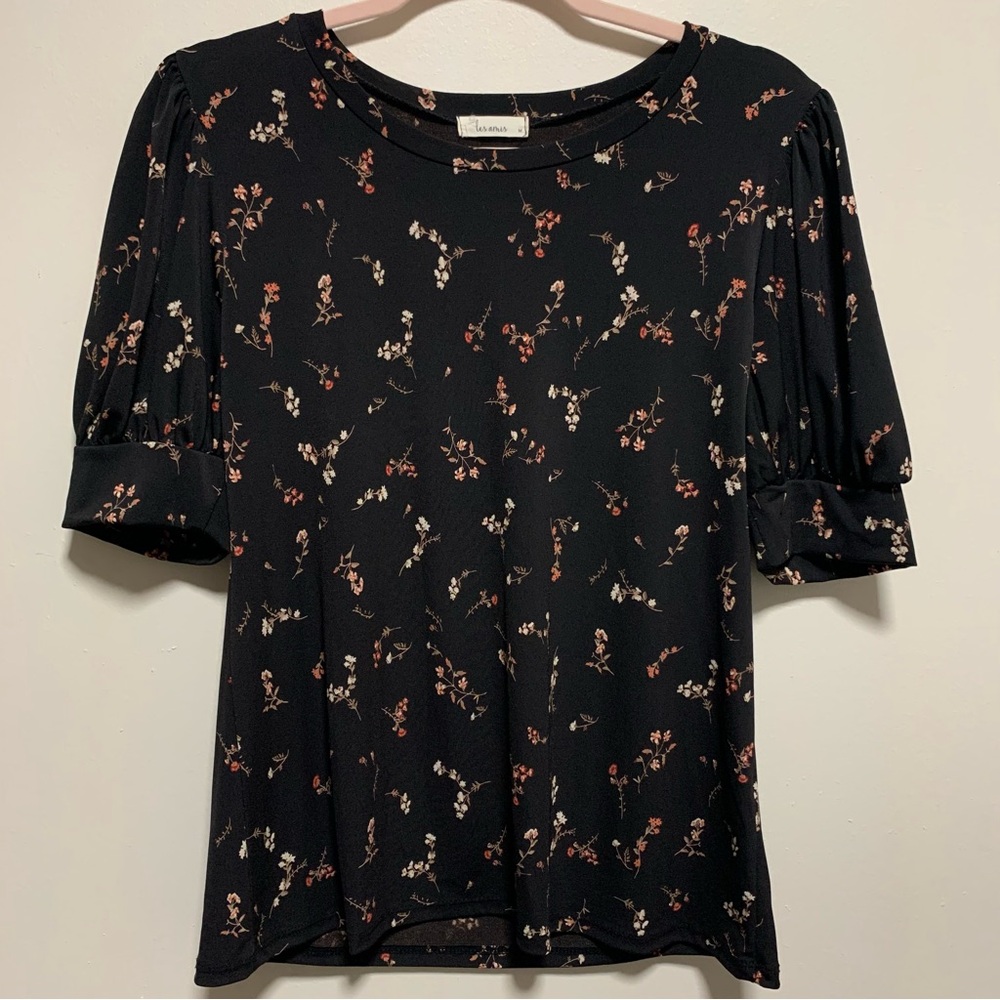 Les Amis Floral Top